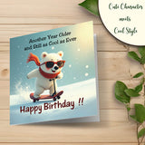 man birthday card