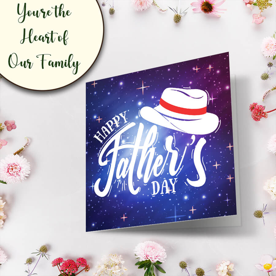 Father’s Day personalised greeting card