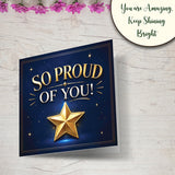 exam success well done card