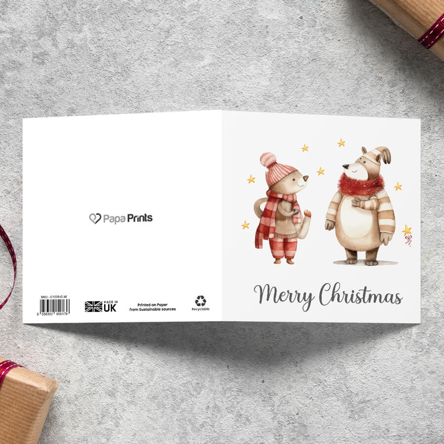 pack of christmas cards