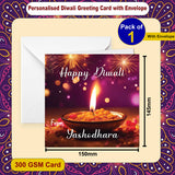 Personalised Diwali Festival of Lights Card