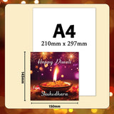 Personalised Diwali Festival of Lights Card