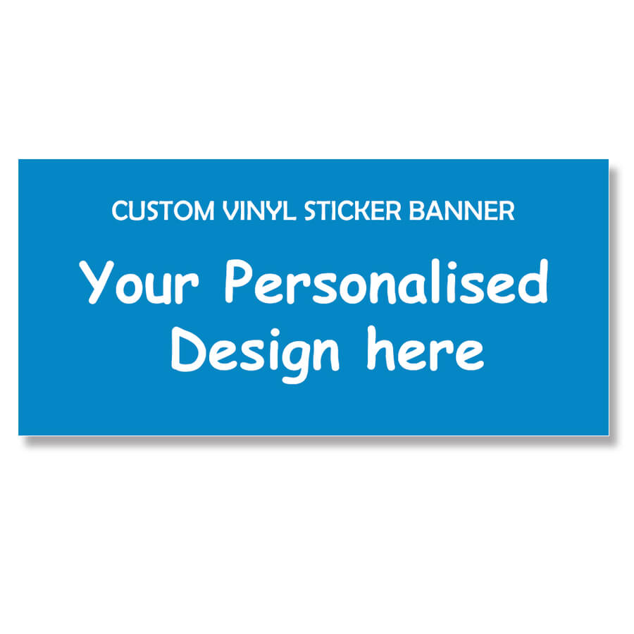 Vinyl Sticker banner