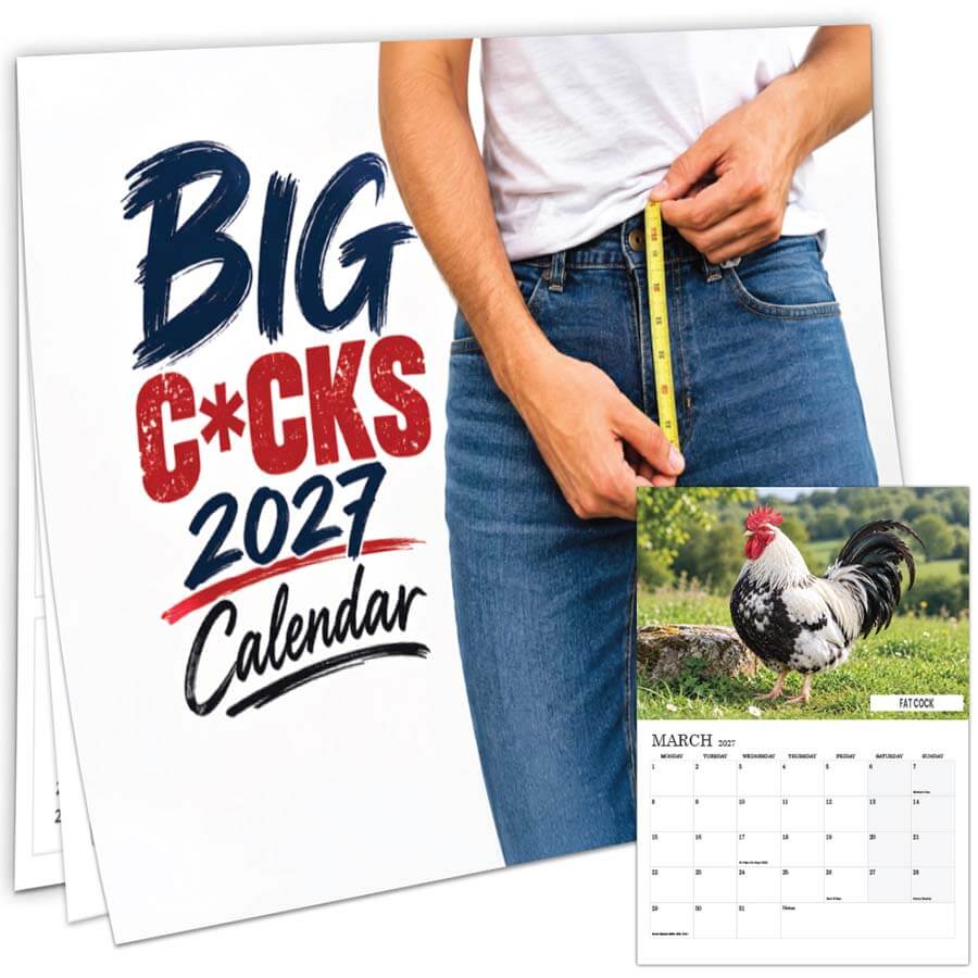 Big Cocks Calendar 2027