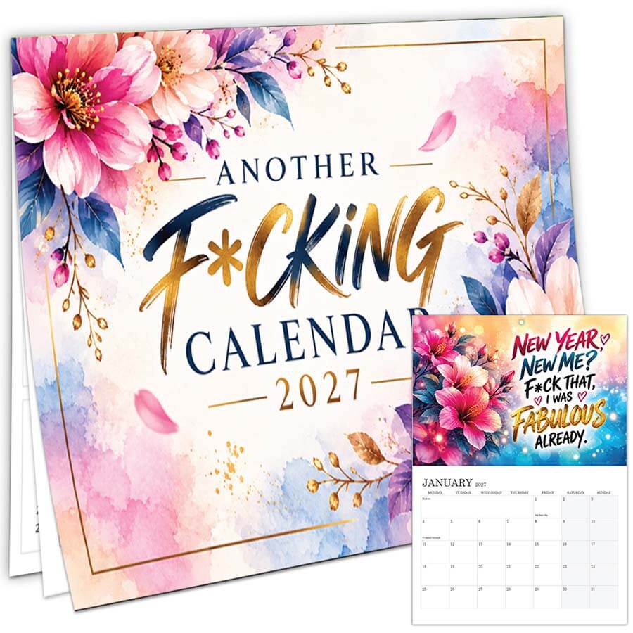 Another Fucking Calendar 2027 A3 wall calendar