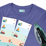 Iron-on labels for marking