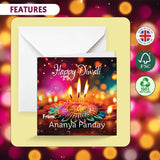 Personalised Diwali Festival of Lights Card