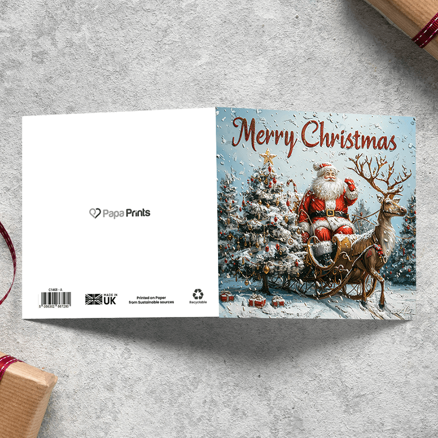 Cheerful holiday cards