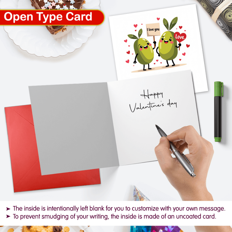 Romantic Card for Girlfriend, Boyfriend, Husband or Wife