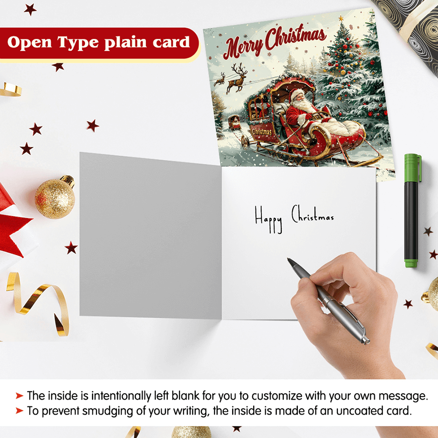 Merry Christmas wishes card
