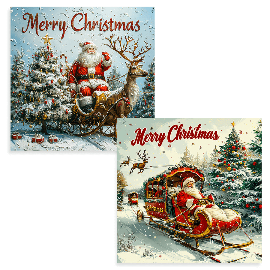 Holiday greeting cards