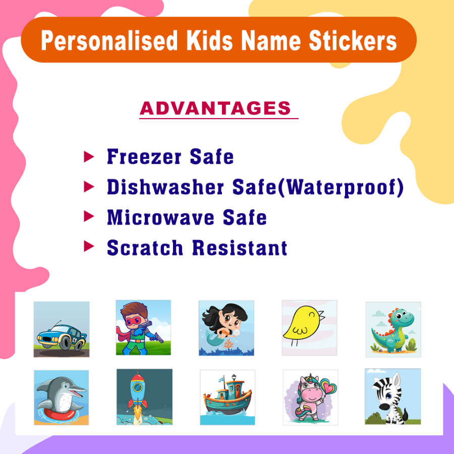 Name Labels - Designer Standard