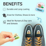 Peel-and-Stick Name Labels – No Ironing or Sewing Needed