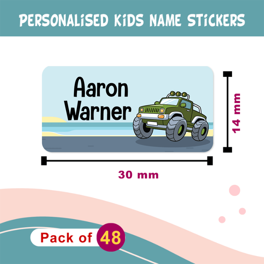 Name Labels - Designer Standard