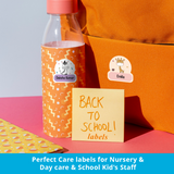 Quick-Apply Name Labels for Clothes, Shoes & Water Bottles