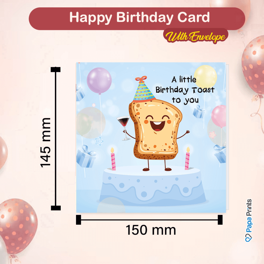 Funny Happy Birthday Card