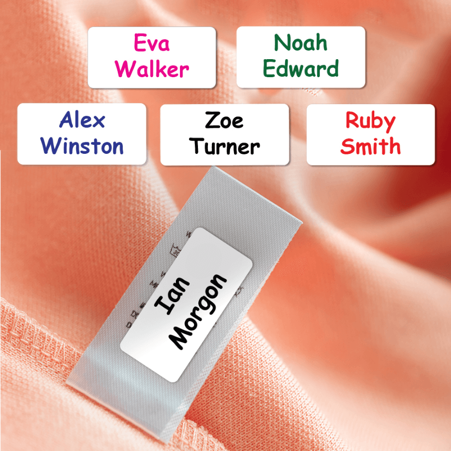 Dishwasher safe stick on labels