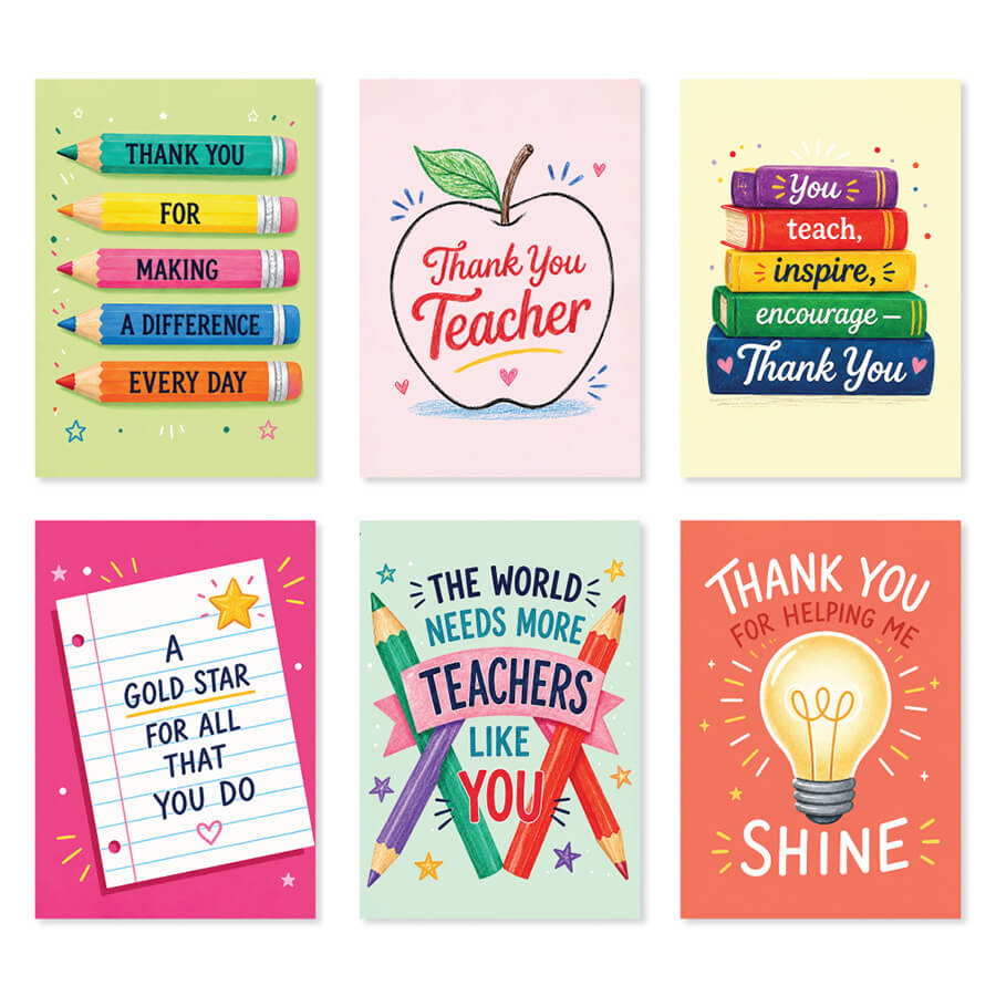 thank you teacher cards
