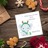 xmas cards personalized
