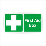 First Aid Symbol Sticker For Box