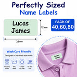 Stick On Clothing Label - Personalised Everyday Pack