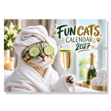 Cat Calendar 2027 12 Month A3 Wall Calendar