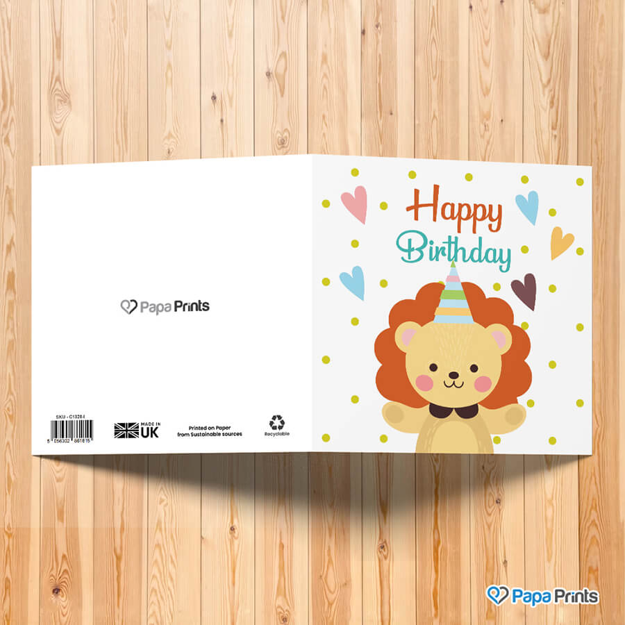 Birthday Celebration-Themed Greeting Cards