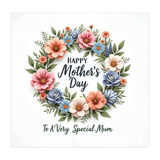 premium floral Mother’s Day card