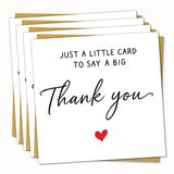 24 Pack Thank You Greeting Cards with Envelopes