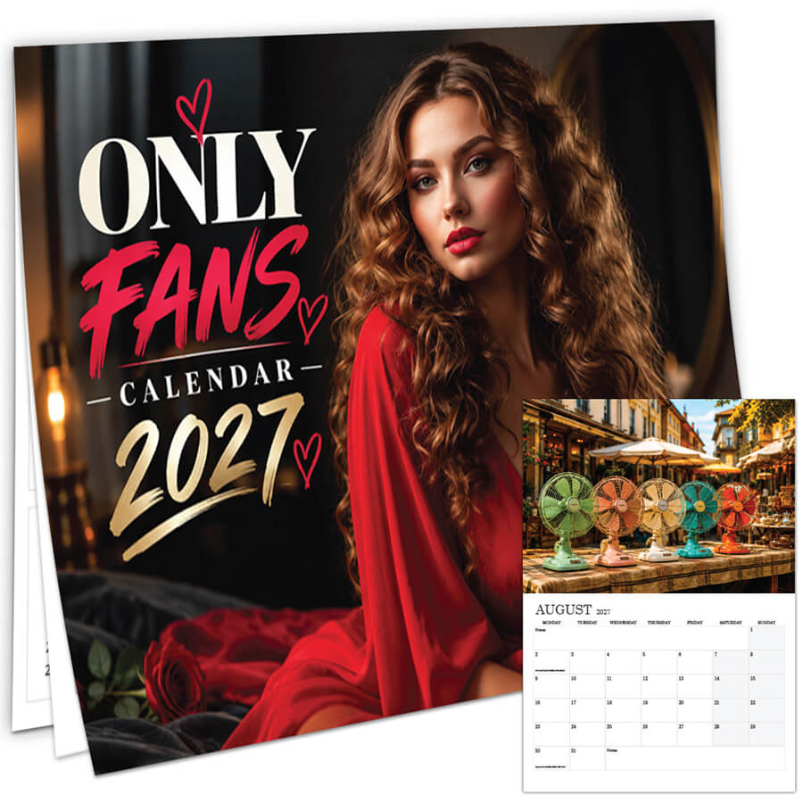 OnlyFans Calendar 2027 12 Month Wall Calendar