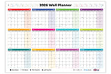 Wall Planner 2026 - A1 - Multicolour Boxes