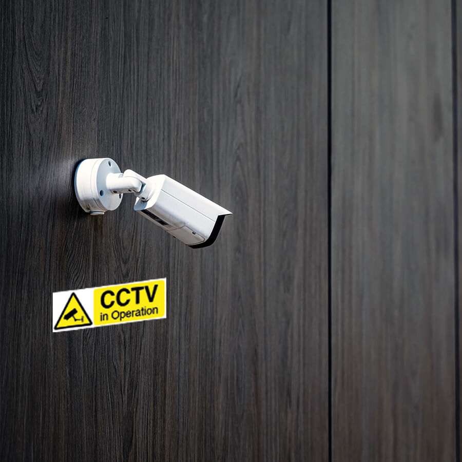 cctv sticker