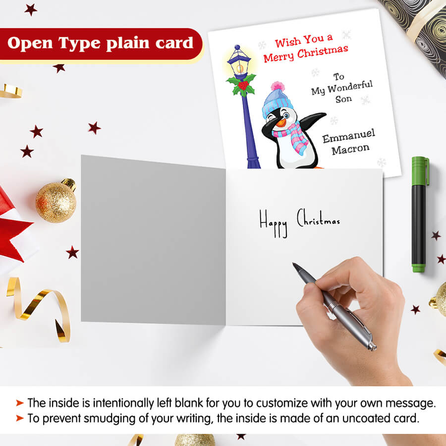 personalised cards for christmas