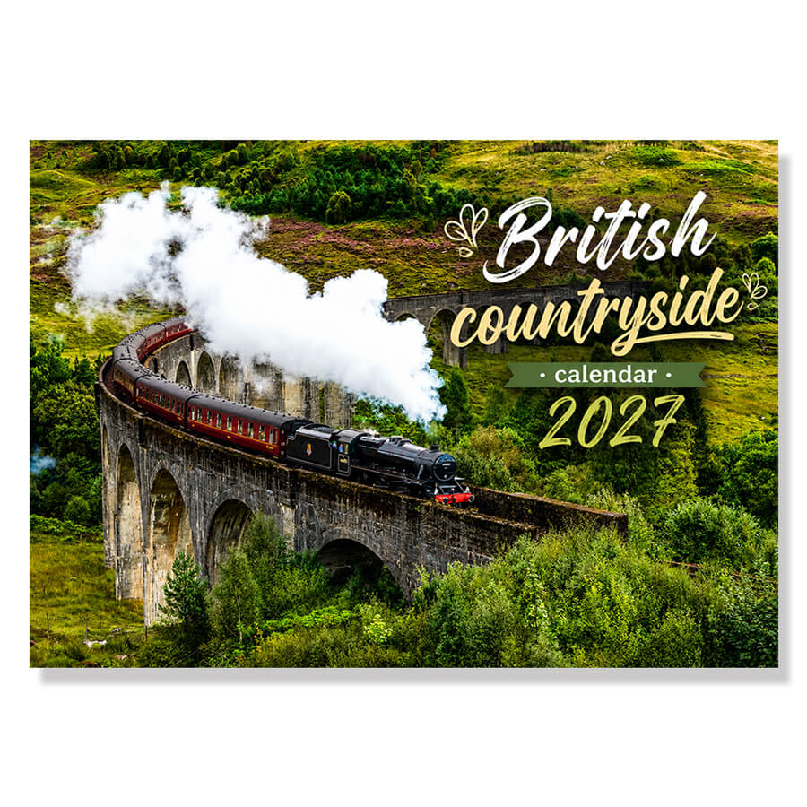 British Countryside Calendar 2027 12 Month A3 Wall Calendar
