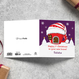 1st christmas in new home card