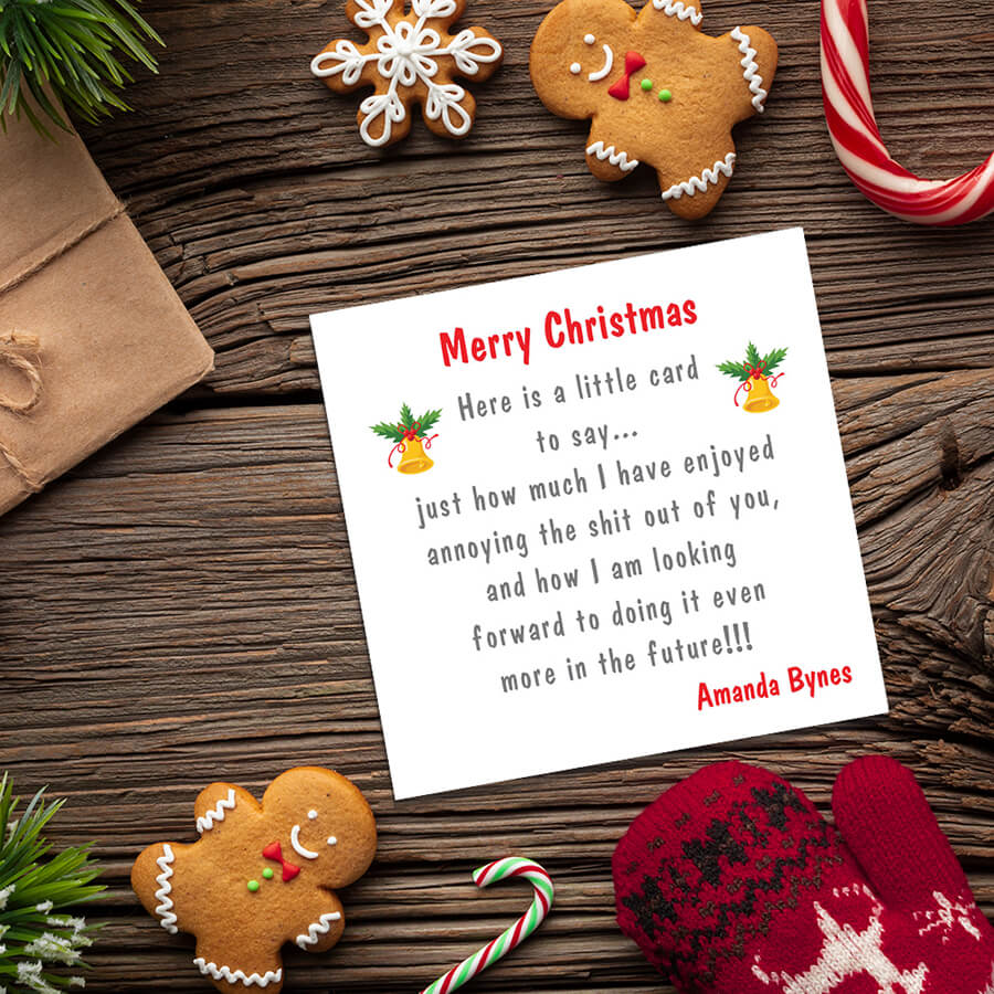 christmas cards personalised packs