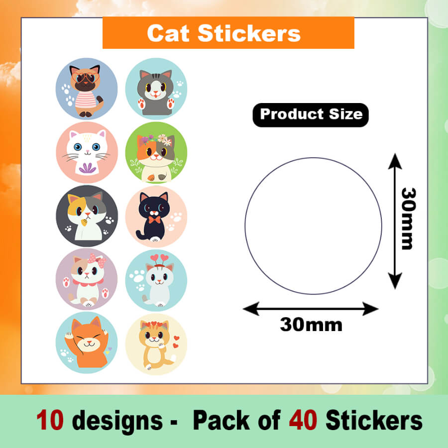 Adorable Animal Encouraging Stickers
