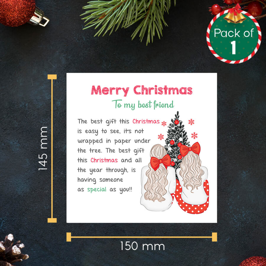 friend christmas card