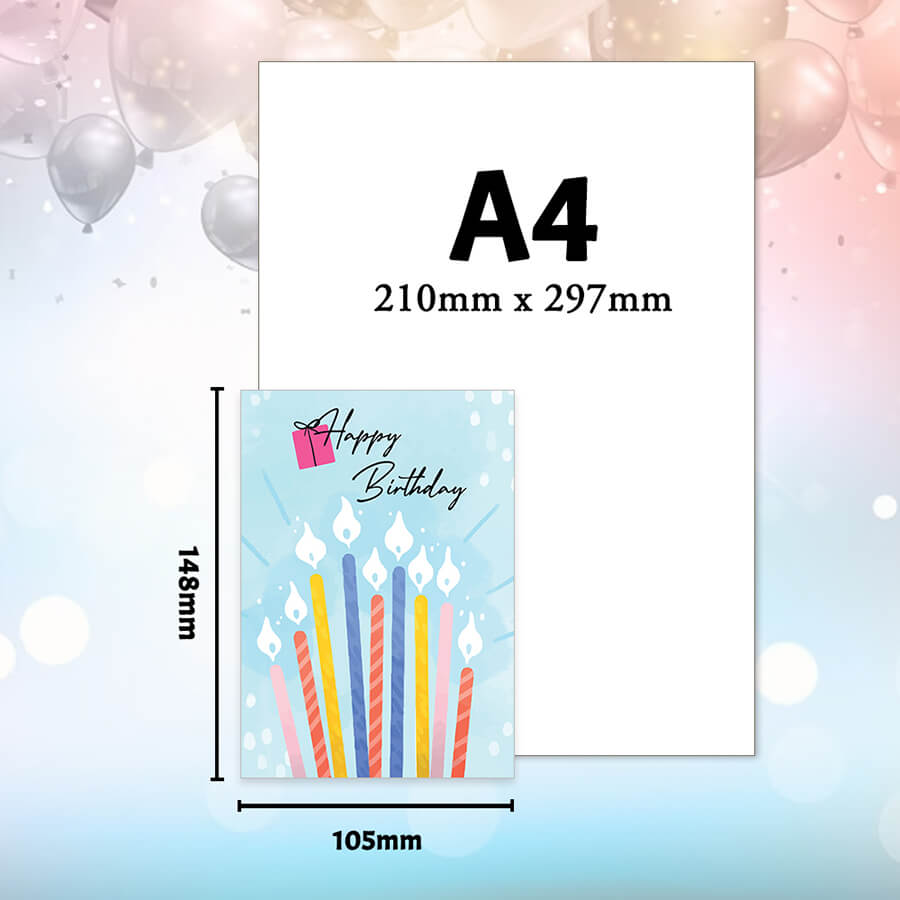 Multipack of birthday greeting cards for kids, teens, and adults