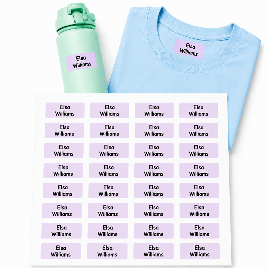 Kids Nursery Name Stickers