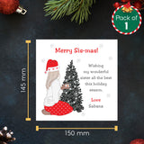 packs of christmas cards