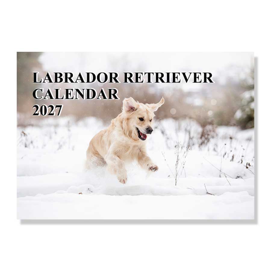 Calendar for dogs 2027