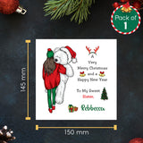 personalized cards christmas