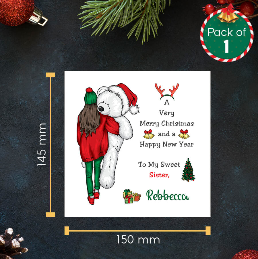 personalized cards christmas