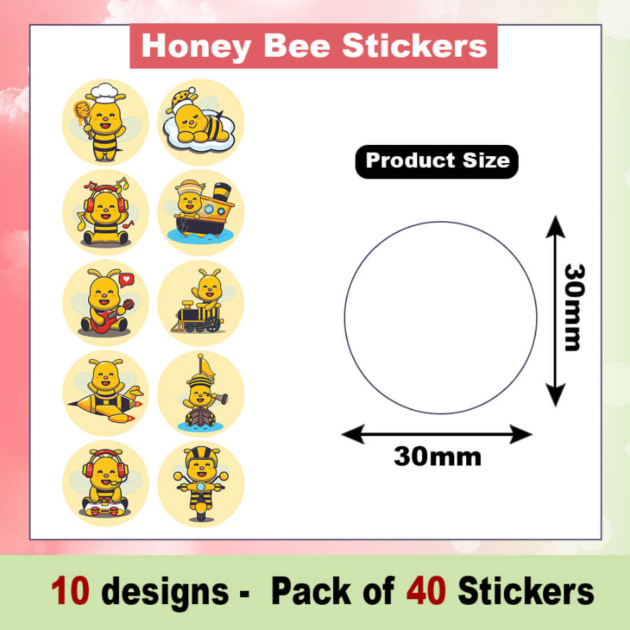 Adorable Animal Encouraging Stickers