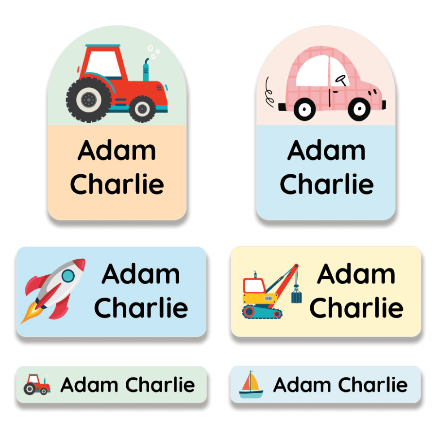 labels for clothing stick on