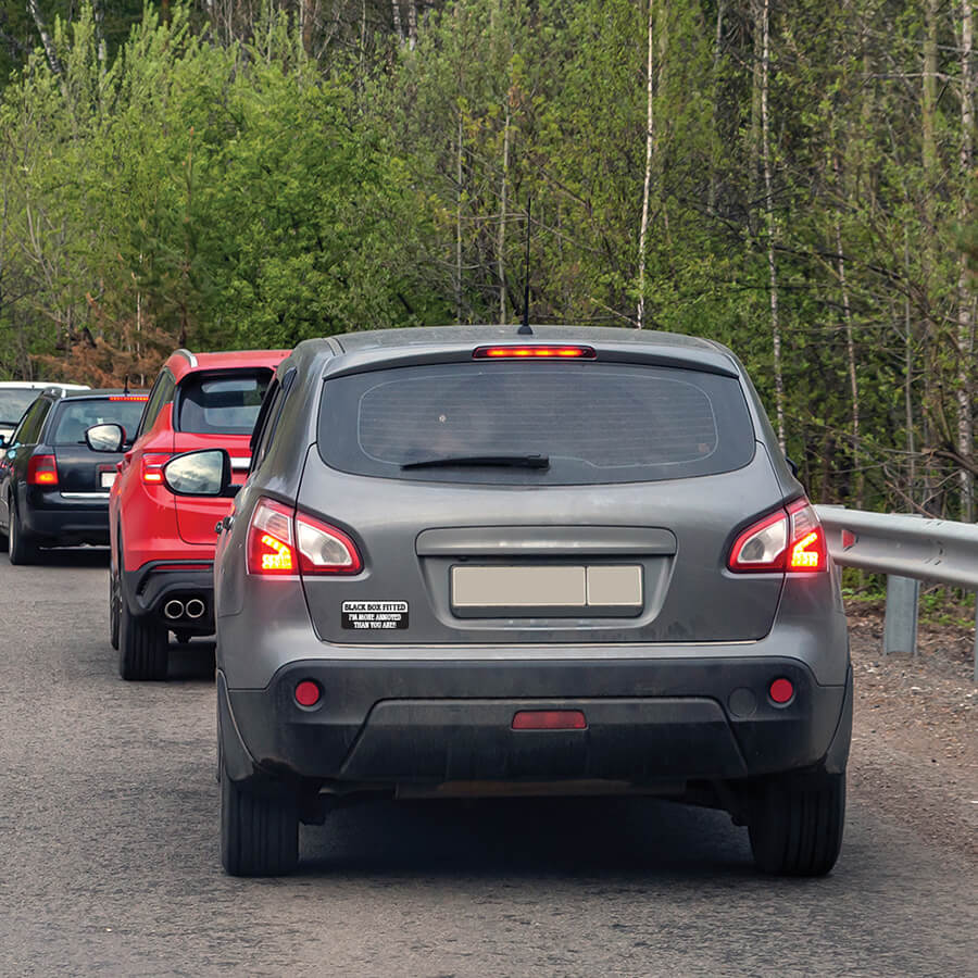 Black Box Sign for Cars