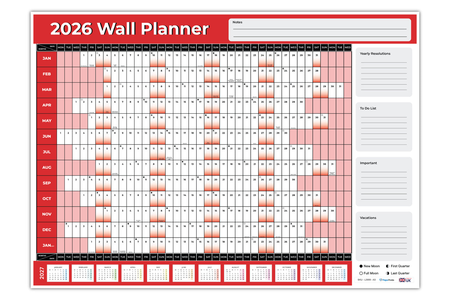 Wall Planner