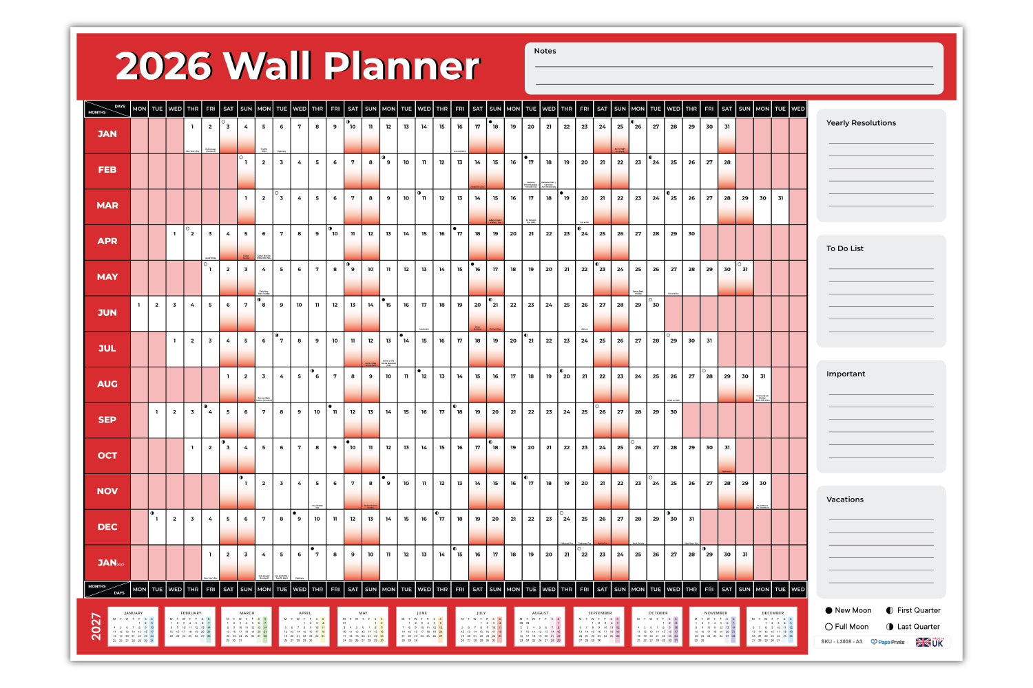 Wall Planner