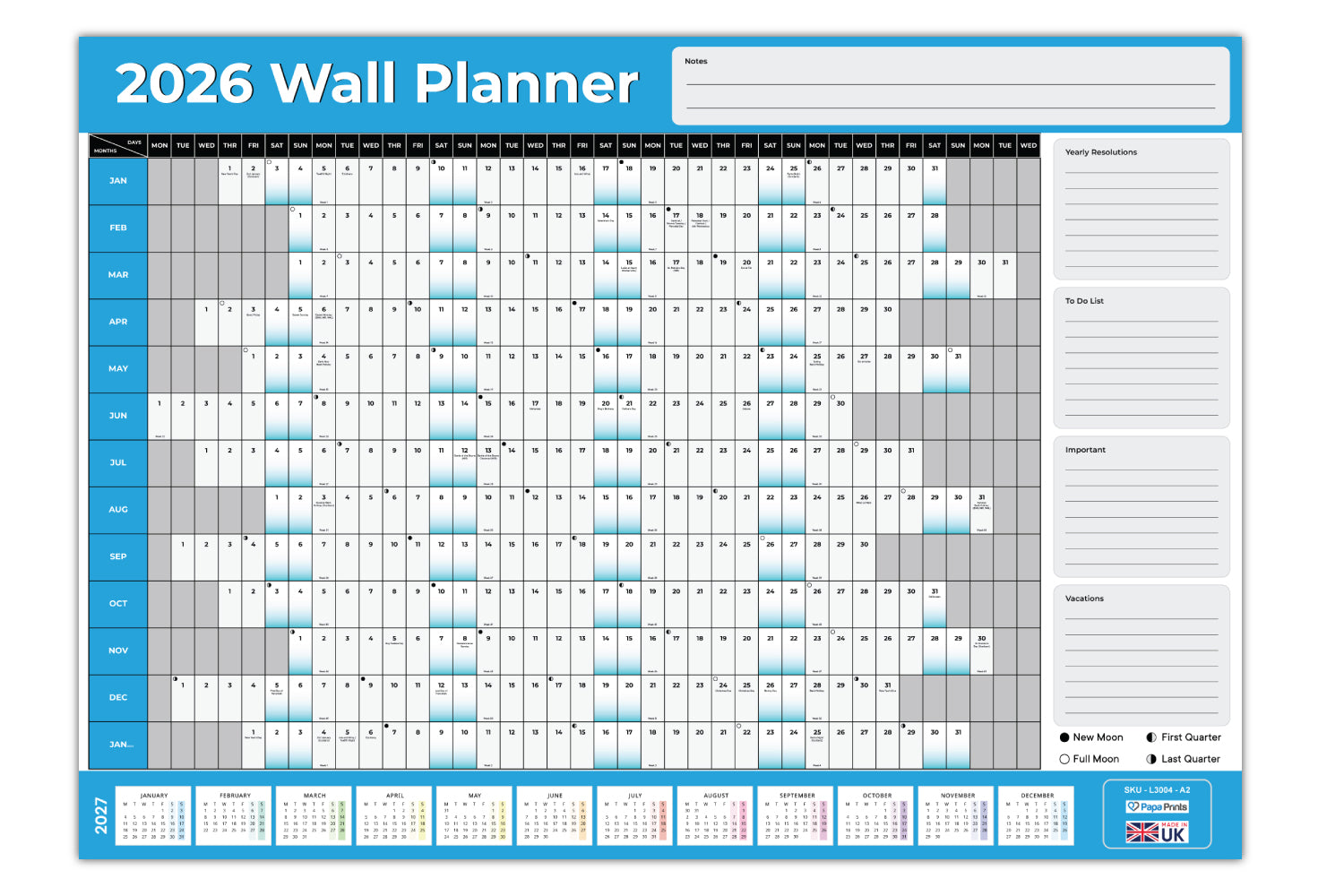 Wall Planners
